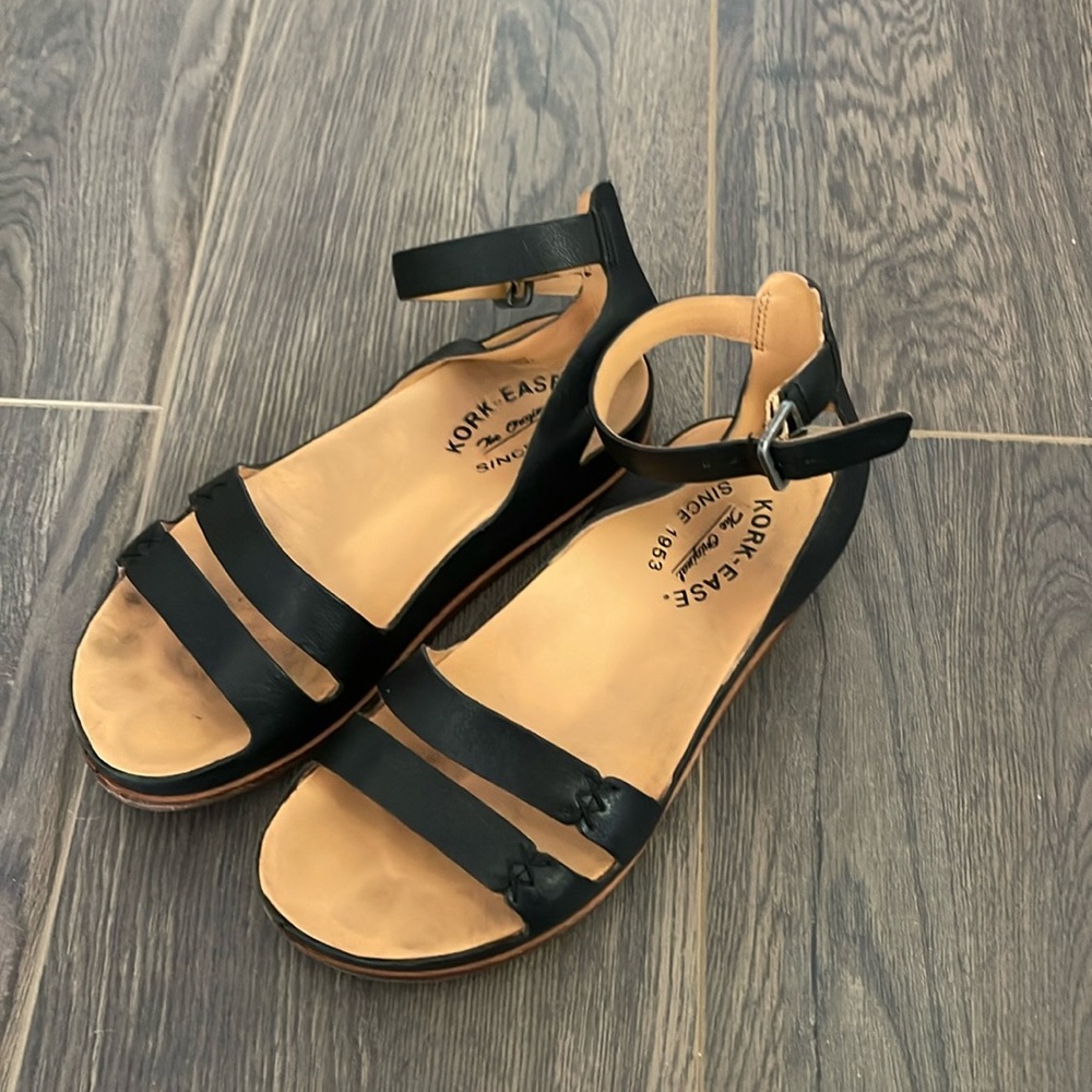 Women’s sandals KORK-EASE Black Strap